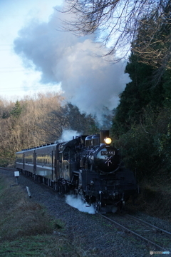 SL「もおか」イン天矢場峠！