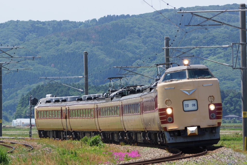 ６連発　羽越本線大山カーブ！⑤