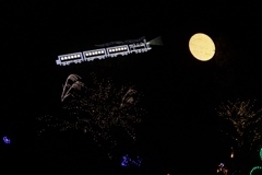 満月を目指せ！イルミの銀河鉄道！