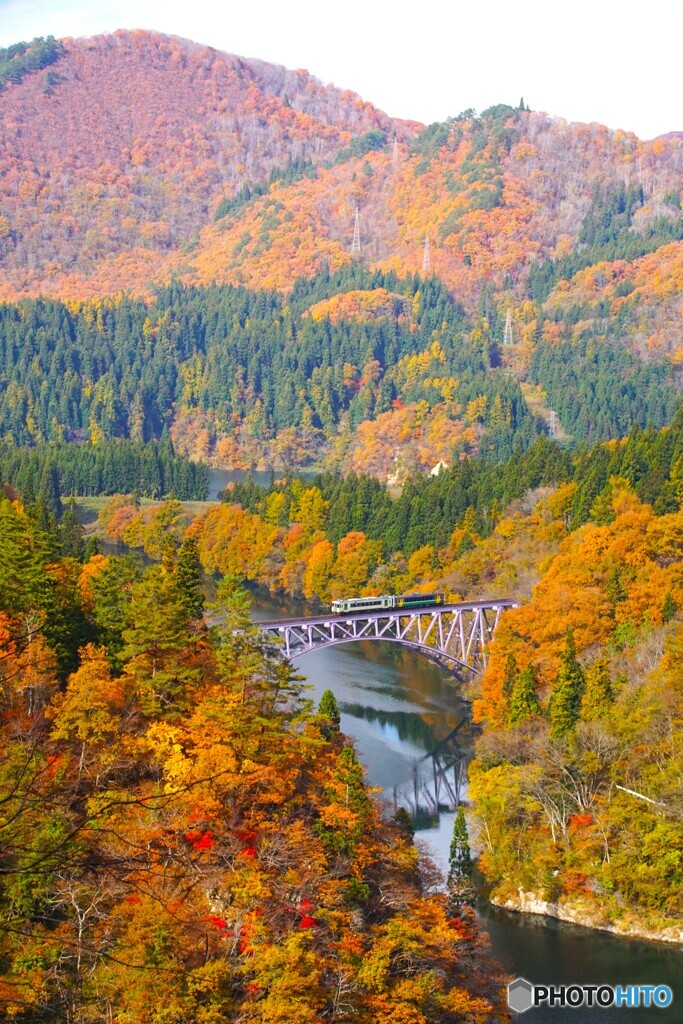 只見線　第１橋梁絶景！
