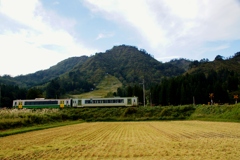 只見線430D追跡！只見駅到着前！