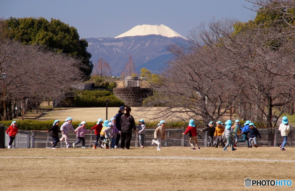 子供の元気パワーもらい！