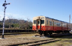 田舎の駅！