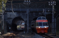 お尻残して顔出し！