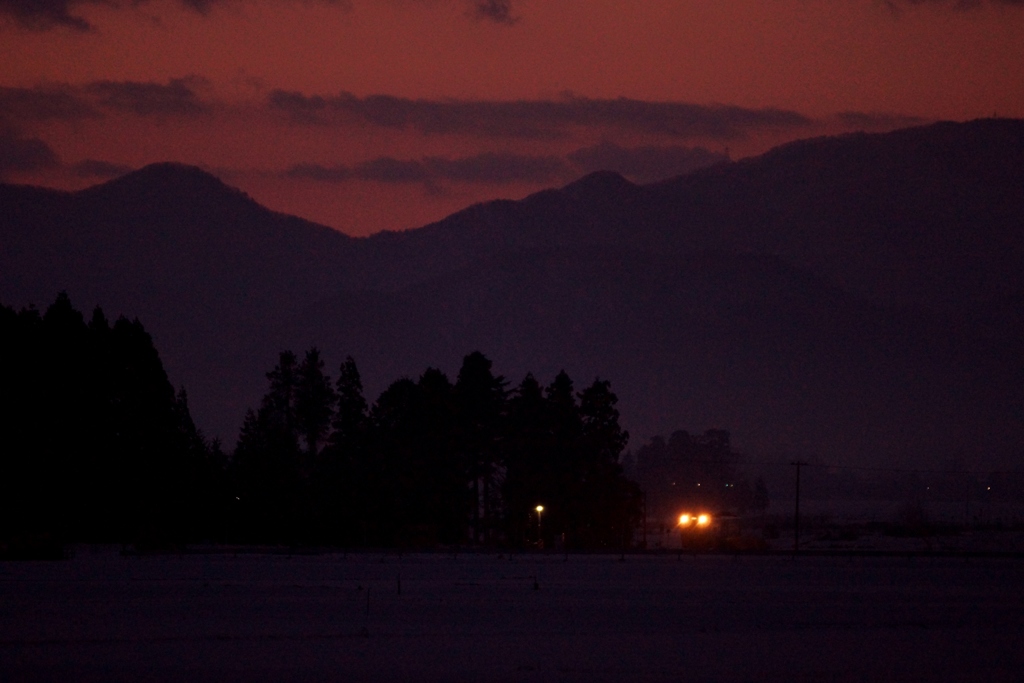 1番列車が来るぞ！