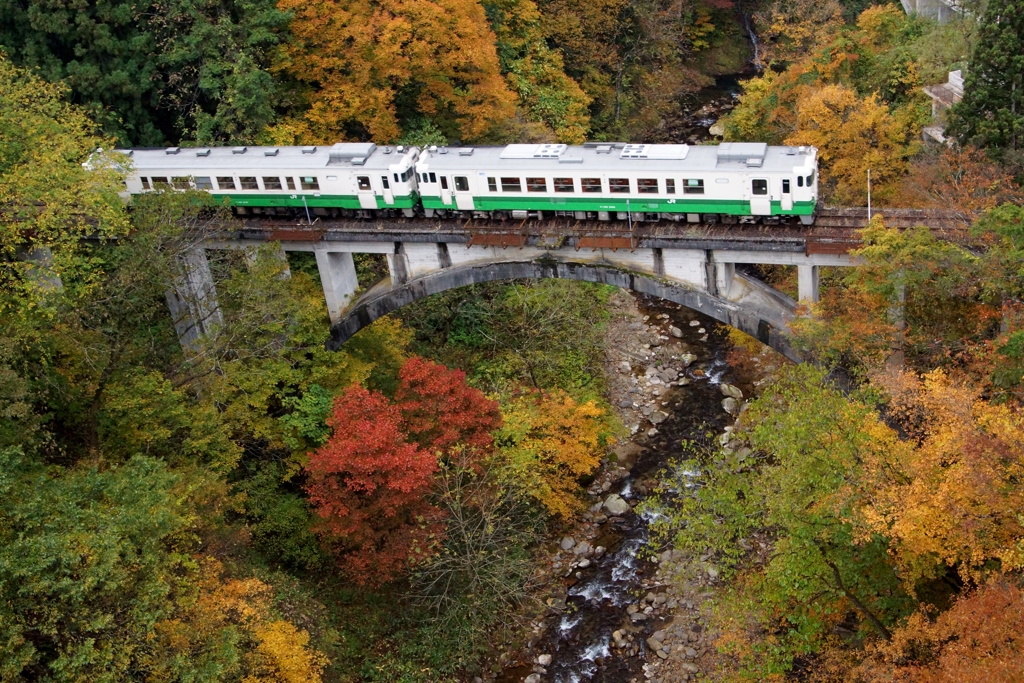 大谷川の眺め！