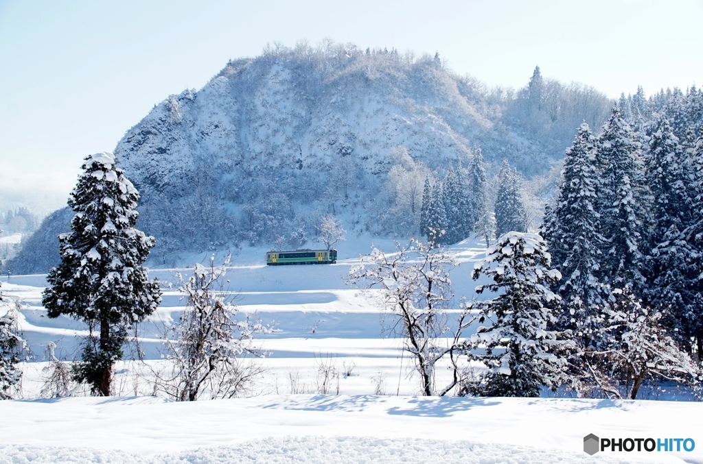 自称　只見線の絶景！①～③の中の②