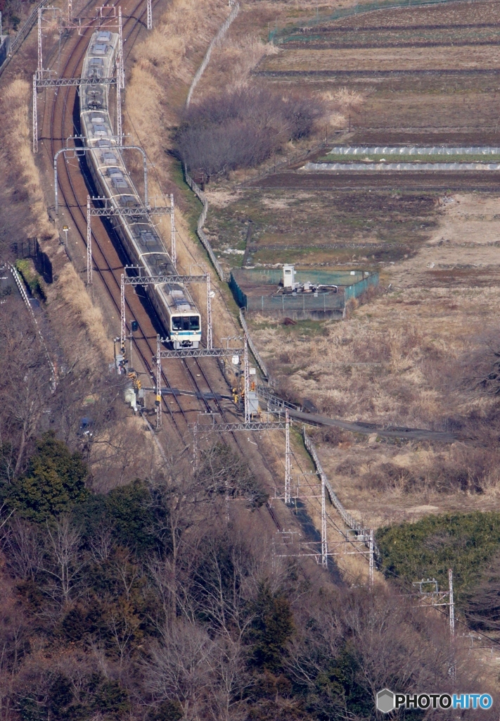 小田急　8000系電車俯瞰撮影！①