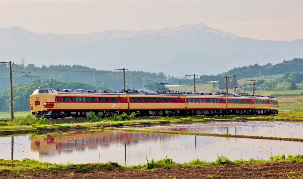 想い出写真４８５系「快速あいづ」！②（完）