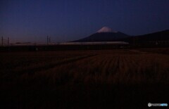 年内最後の富士山と新幹線！