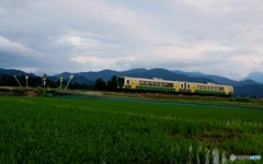 只見線　小出近郊の田園風景！