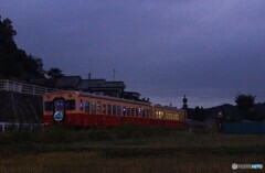 小湊鉄道イルミネーション装飾車両キハ208型！