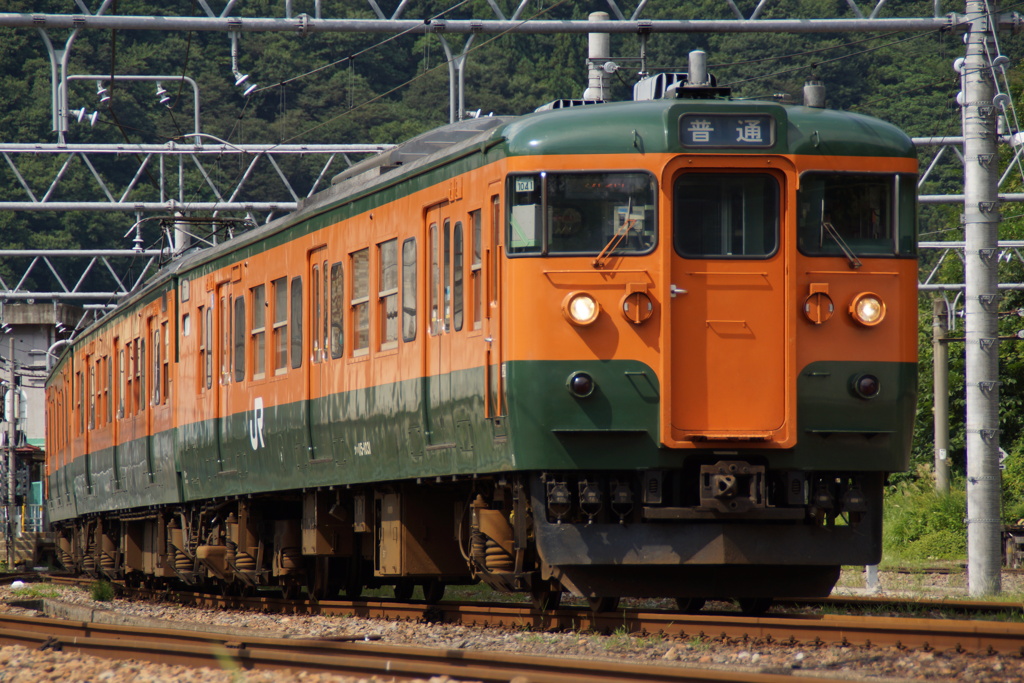115系湘南色型式写真！