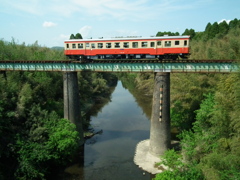 いすみ鉄道にキハ52が走り始めの頃！