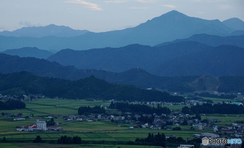 夕暮れの俯瞰撮影！