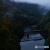 只見線第３橋梁の夜明け！