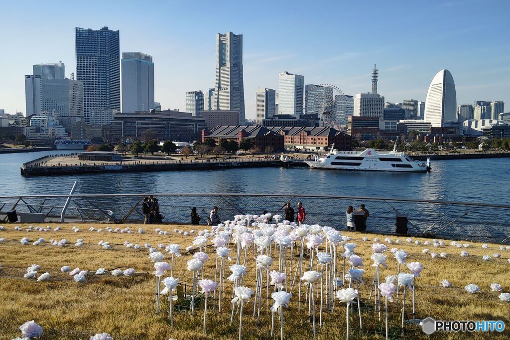 横浜　みなとみらい風景！