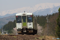 磐越西線　上野尻の春！①