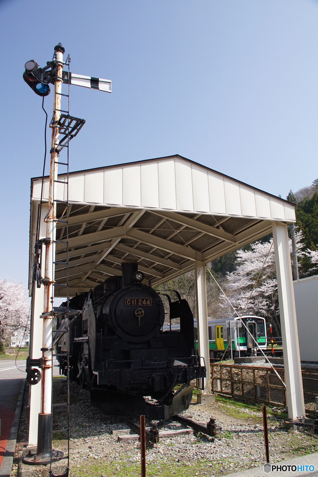 只見線　会津柳津駅！