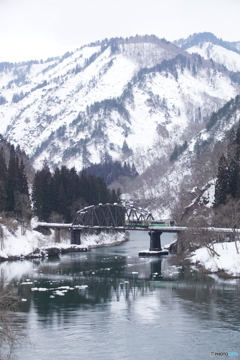 只見線の早春！