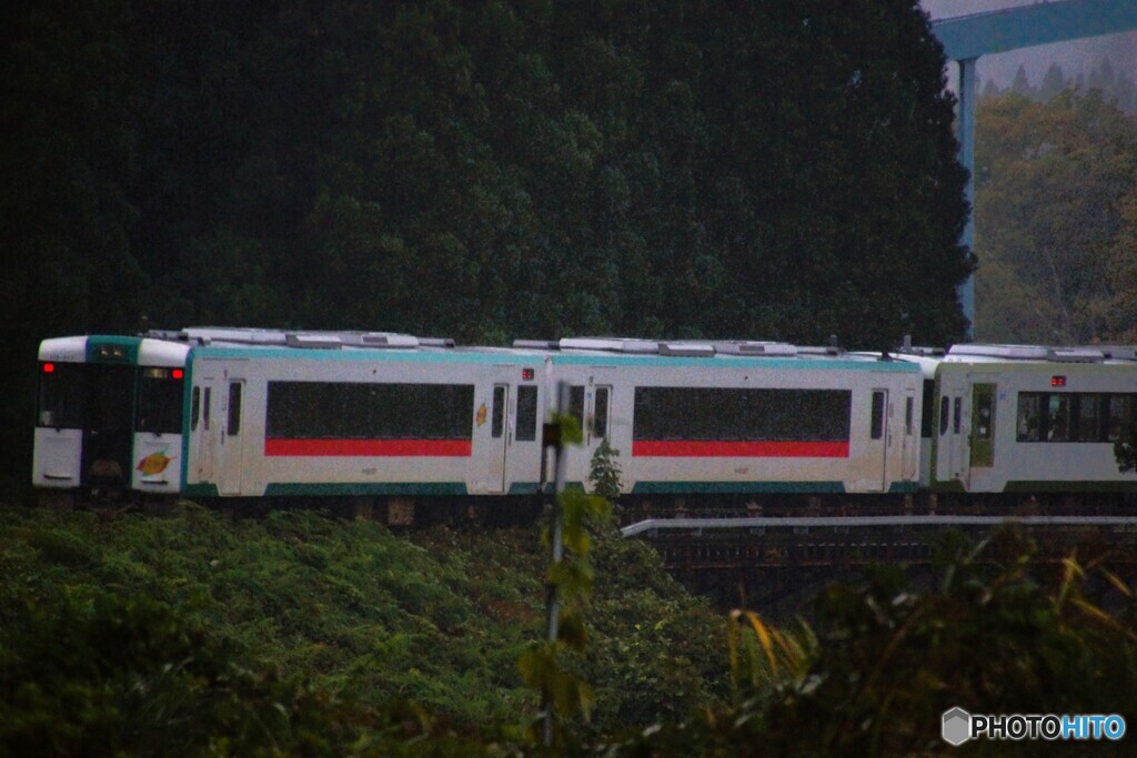 只見満喫号　バックショット！