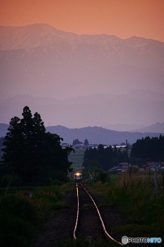 只見線　夕暮れ慕情Ⅰ