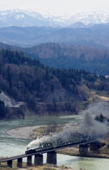 深戸橋梁峠俯瞰