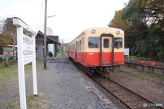 小湊鉄道　上総中野駅！
