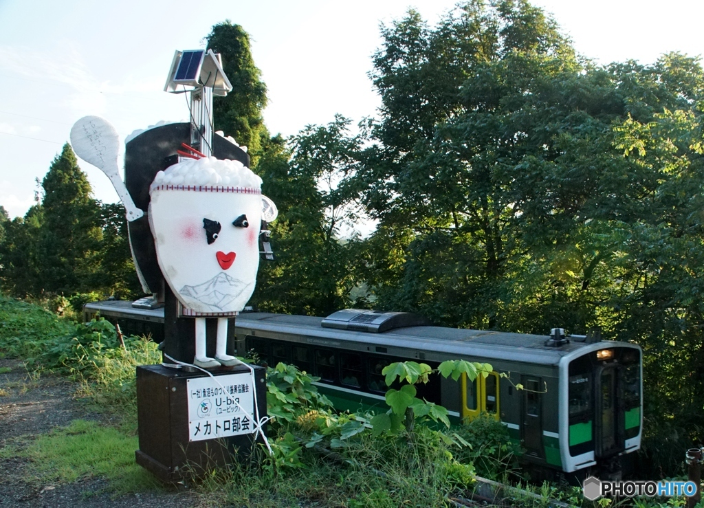 ちょっと変わった「案山子」