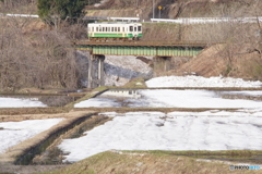 大倉沢休憩所の鉄橋　逆向きバージョン！