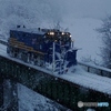 降雪時に頼りになるラッセル車！①～④の中の②