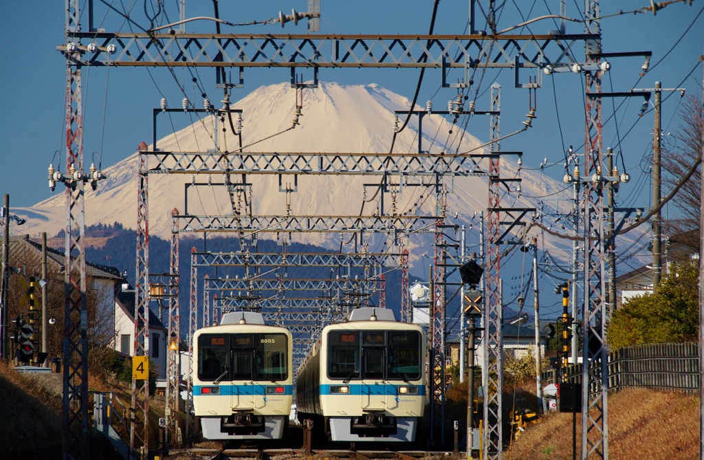 小田急8000系電車の勇姿！