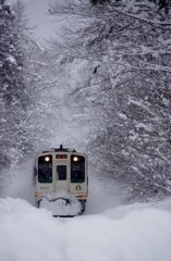 真冬のあいづ鉄道！①