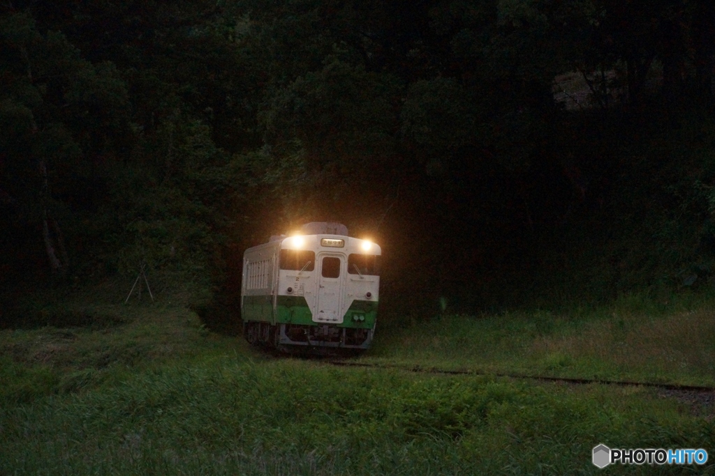 小湊鉄道　キハ40　上総大久保駅間近！Ⅰ