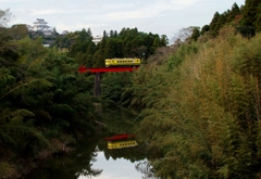 お城といすみ鉄道のキハ！