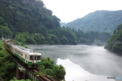 只見線　早戸駅周辺！
