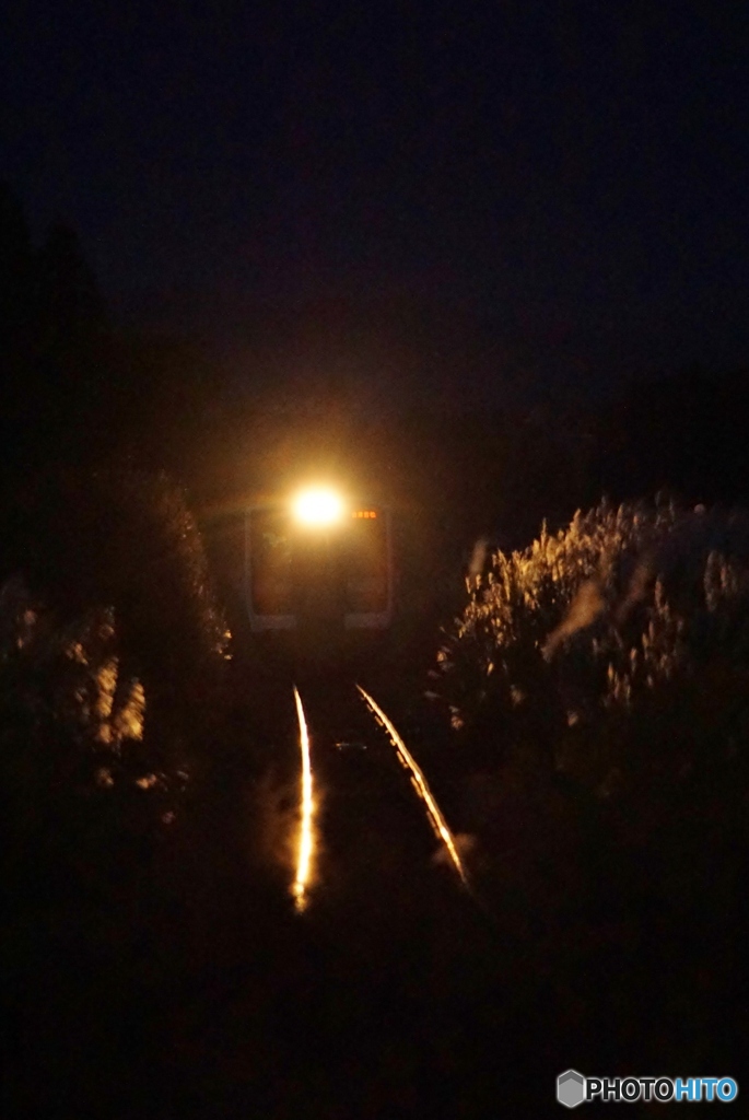 夕暮れ黄昏時間オーバーの情景！