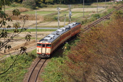 晩秋のイベント列車
