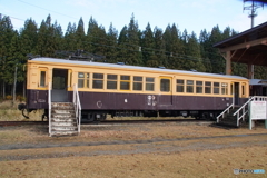 古典車両　蒲原鉄道モハ6１型