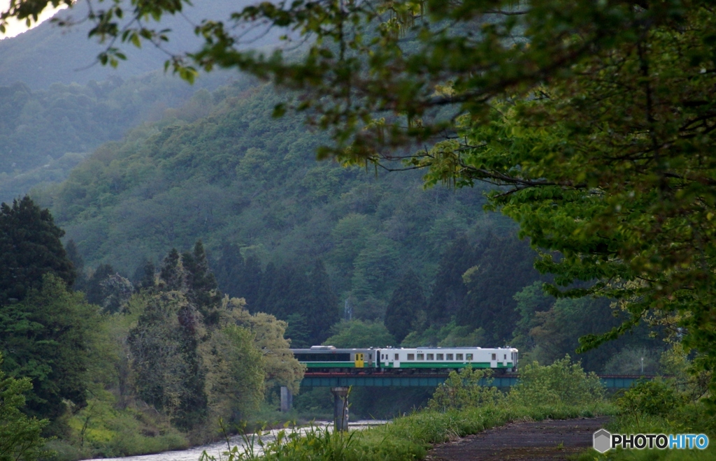 只見線　第１破間川橋梁！