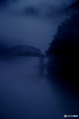 濃霧の中の始発列車！①　第４橋梁