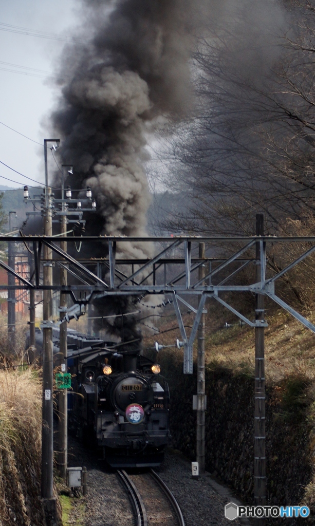 東武鬼怒川線の峠道！