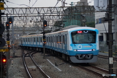 子育て支援ラッピング列車「もころん」号の先頭顔！