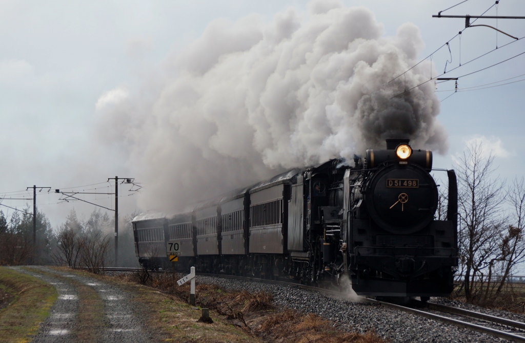 Ｄ５１の力走！