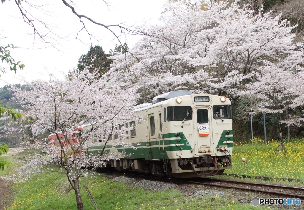 小湊鉄道　上総大久保駅！