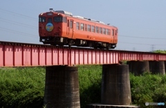 小湊鉄道　車両図鑑　キハ40タラコ色！