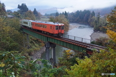 魚沼側只見線の有名スポットで！