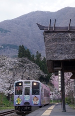 旅情ムード満点の湯野上温泉駅②！