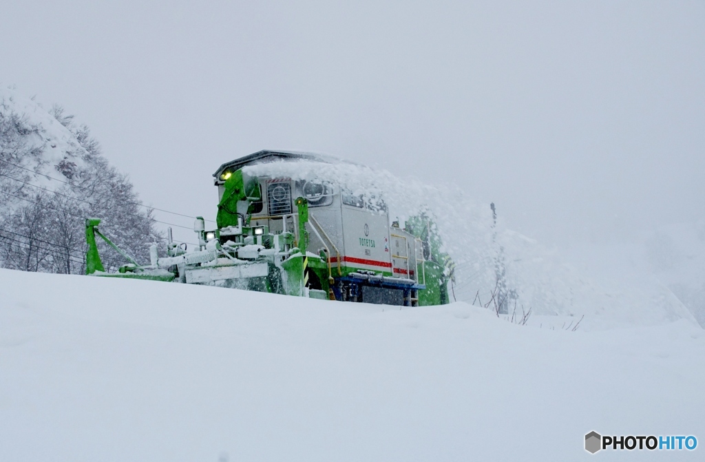 ラッセル車！①～⑥の中の④