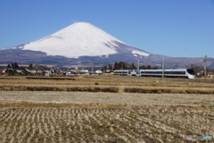 JR東海371系電車と富士山！